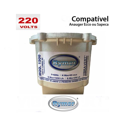 Caneca ou Motor que serve Bomba Submersa Vibratoria Modelo Rymer 1500 em 220V