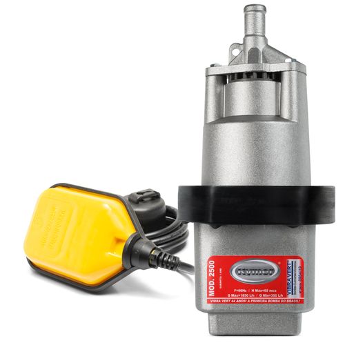 Bomba Submersa De Poço Rymer 2500 + Boia De Nivel em 110/127V