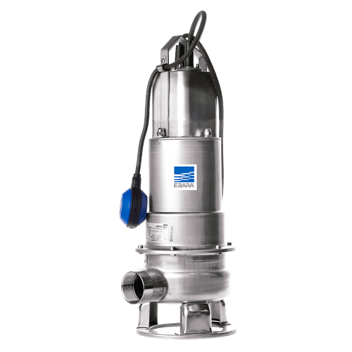 Bomba Submersivel Ebara DW M 1006 A 1,0Cv Rotor de 86,5mm Monofasico IP68 230V