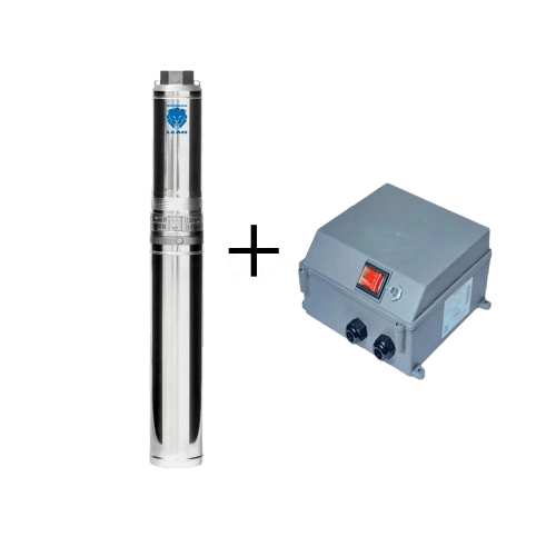 Bomba Submersa Leão 4" Polegadas 4R4IA-11 1,5Cv 220V Monofasico B25 Com Painel