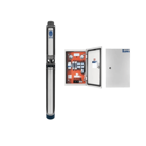 Bomba Submersa Leão 4" Polegadas 4R3RPA-13 1Cv 440v Trifasico Com Painel